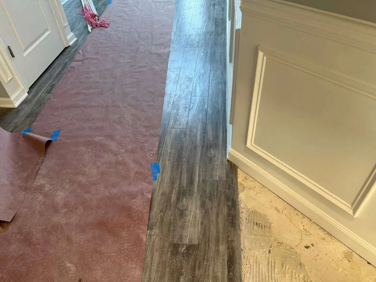 Completed marble shower restoration in Pittsgrove